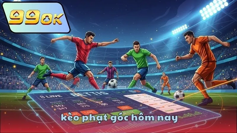 Ưu điểm kèo phạt góc hôm nay tại 99OK